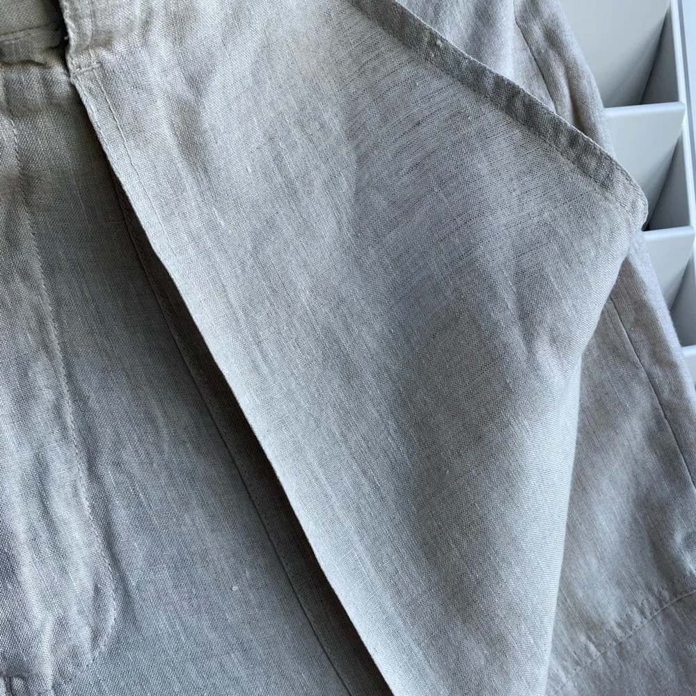 Lorenier 100% linen pants
